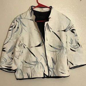 Zara white coat!